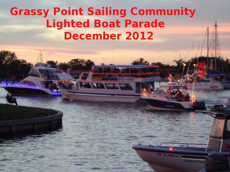 Edgewater Lake Boat Parade ~ 2011